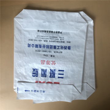 40kg woven bag with extended valve for chemicals