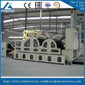 Automatic Grade ALSL-2300 carding machine wool carding machine machinery