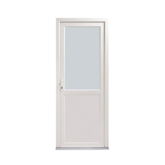 Plastic Casement Window Profile For PVC Bathroom Door
