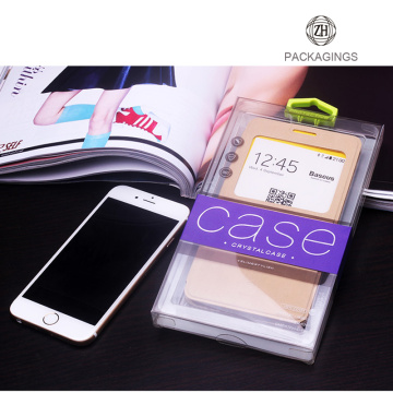 Customized plastic cell phone case box