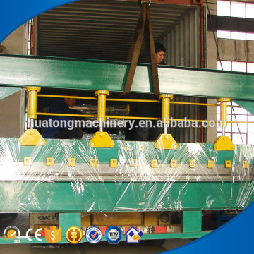 Automatic hydraulic machine for bending of steel sheets