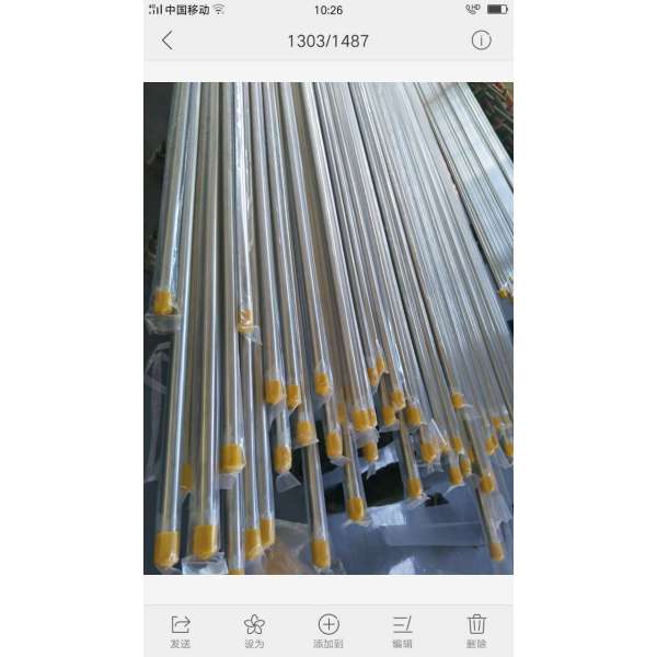 ASTM A269 TP304 6x1 MM Instrument Tube