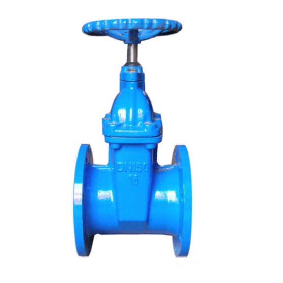 DIN resilient seated gate valve