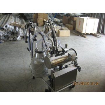portable cow milking trolley