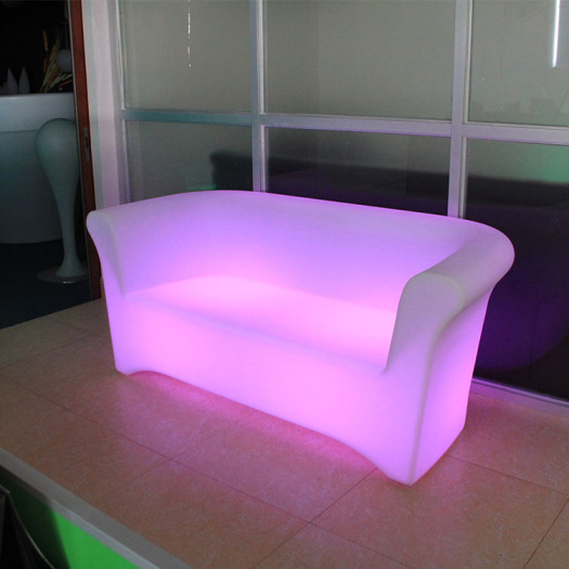 LED Bar Sofa Plastic Retro Style RGB Color