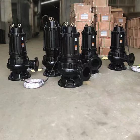 WQ S type knife shredded submersible sewage pump