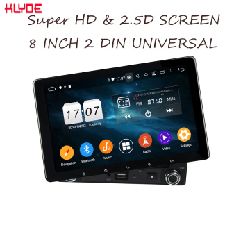 Android 2din universal car dvd player gps