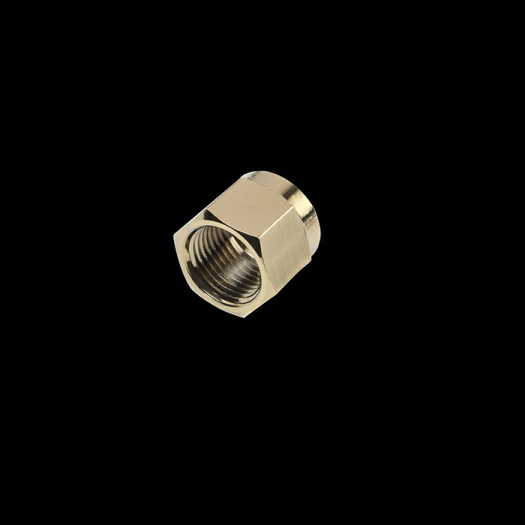 Brass Outlet connector by CNC