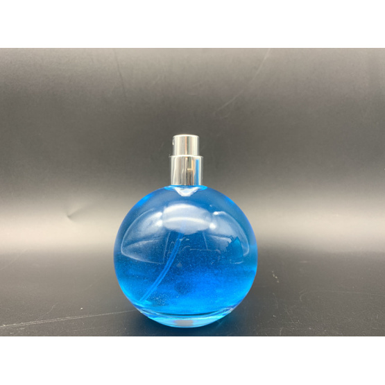 Elegant 90ml round empty glass perfume bottle