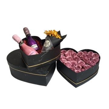 Marble heart shape cardboard gift boxes for sale