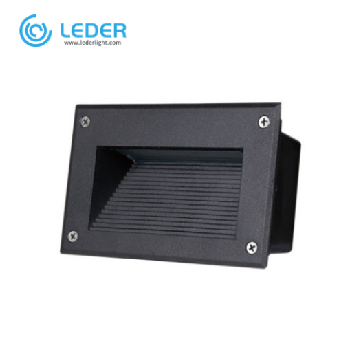 LEDER Recessed Rectangle 3w LED Step Light