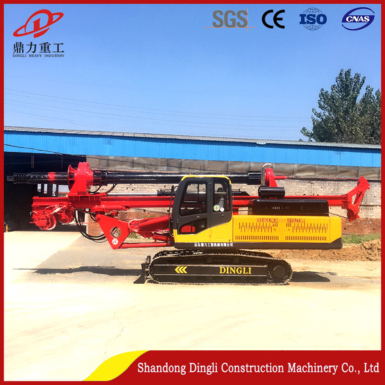 Lowest price spiral rawler hydraulic pile driver