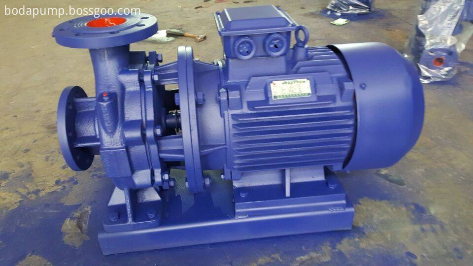IHW stainless steel horizontal pipeline centrifugal pump 5