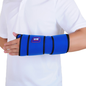 Ice wrist cold therapy wrap with gel pack