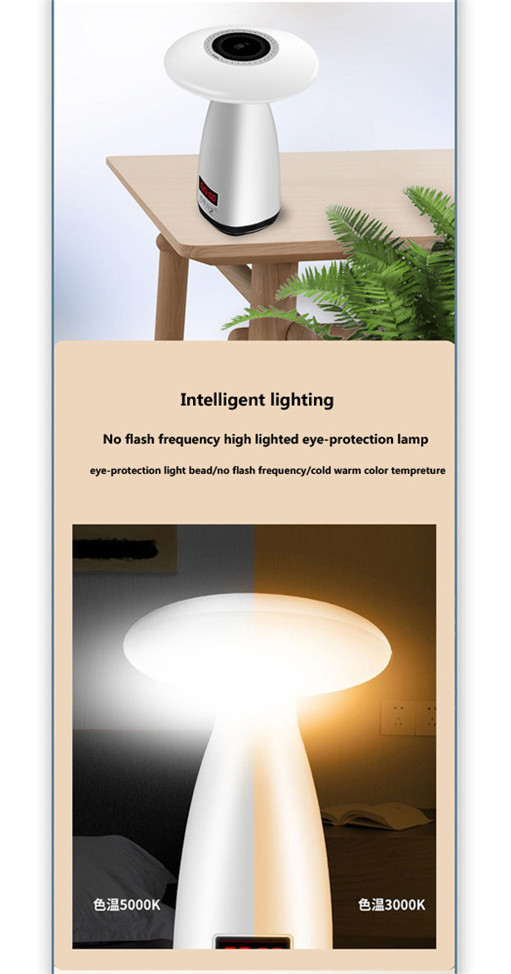 mushroom table light