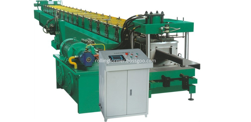 steel purlin profiles roll forming machine