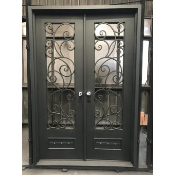 Wholesale Iron Front Security Double Door