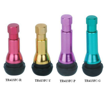 Snap-in tubeless Valves with Colored Sleeve