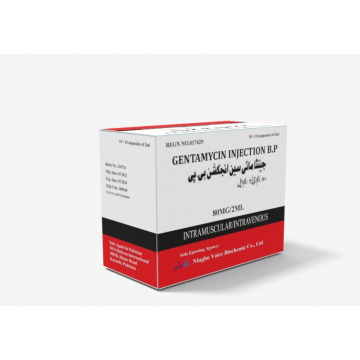 Gentamicin Injection 80 mg/2ml