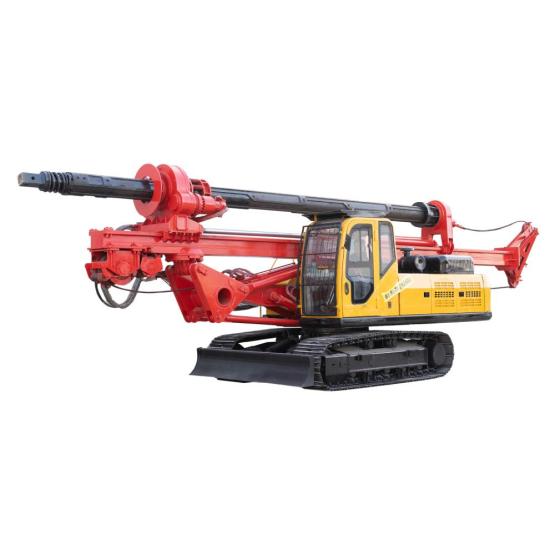 Engineering crawler hole drilling rig machine