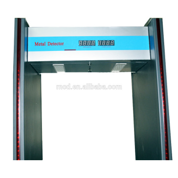 weather-proof 6 zones archway gate metal detector MCD-300