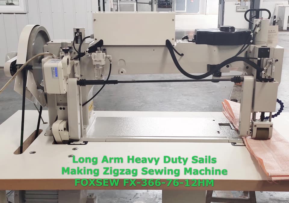 Long Arm Heavy Duty Sails Making Zigzag Sewing Machine 2