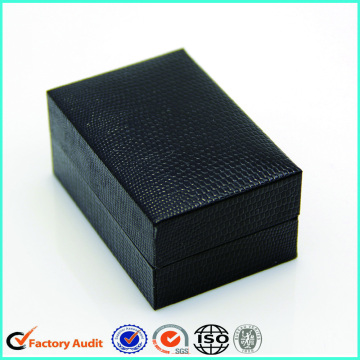 Luxury Black Cufflinks Paper Box Packaging