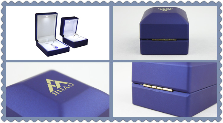 Luxury wedding ring box with LED light