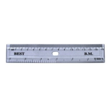 15cm 8 Inch Clear Custom Plastic Ruler