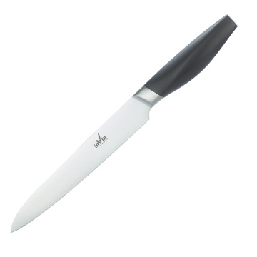 Bolster black handel Carving Knife