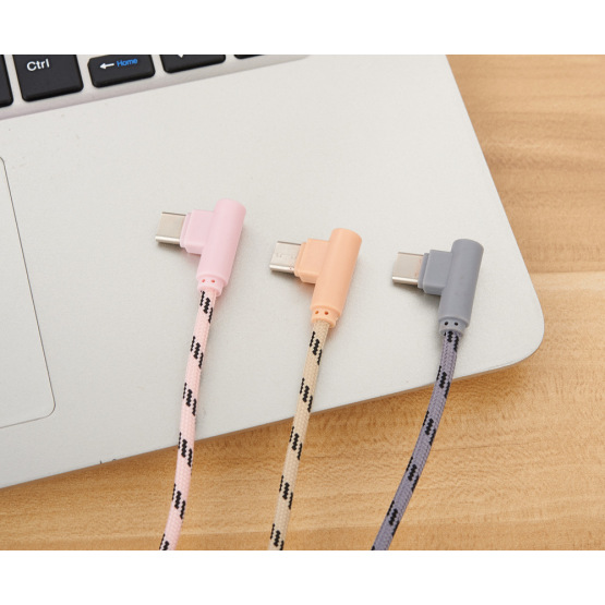 2.4A  90 degree elbow usb cable