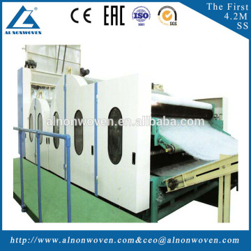 High Capacity 100kg-400kg/h All Kinds of Fiber Carding Machine in Nonwoven