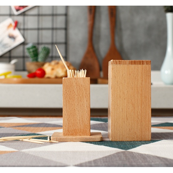 High-grade bamboo toothpick box