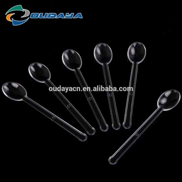 transparent disposable plastic spoon products