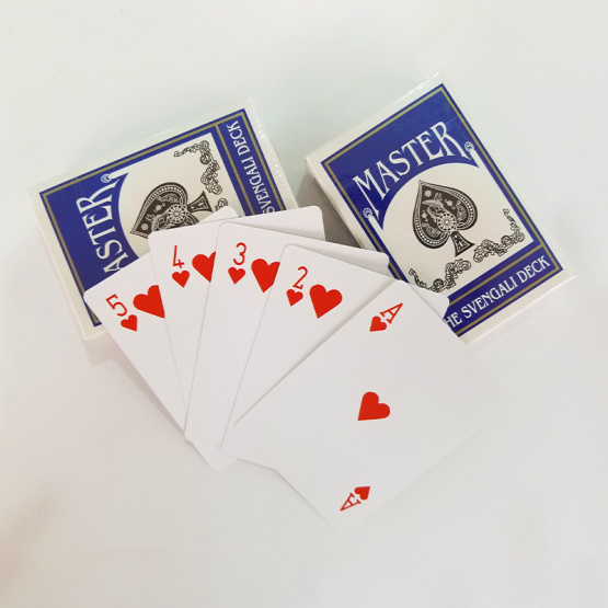 Custom Casino Poker Printed Plastic Game Cards