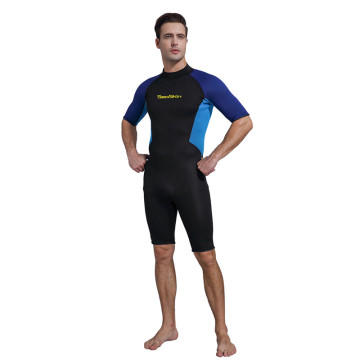 Seaskin Mens Short Sleeves Jako Neoprene CR Wetsuits