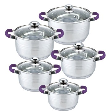 Casserole 10pcs cookware set