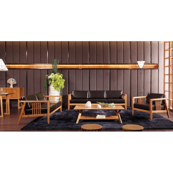 Modern Bamboo Living Room Tea Table