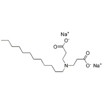 beta-Alanine, N-(2-carboxyethyl)-N-dodecyl-, monosodium salt CAS 14960-06-6
