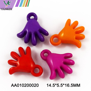 Decorative Colorful Plastic Acrylic Pendant Charm