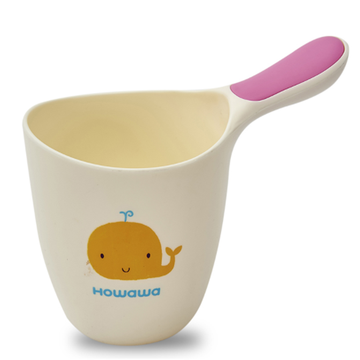 H8353 Cute Baby Bath Spoon Rinse Cup