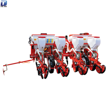 Tractor mounted pneumatic precision 4 row corn seeder