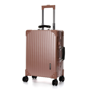 Expandable Hardside Aluminum Luggage Spinner Wheels Trolley