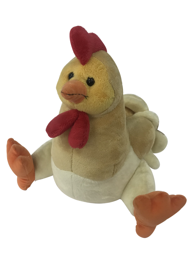 Stuffed Toy Sitting Hen