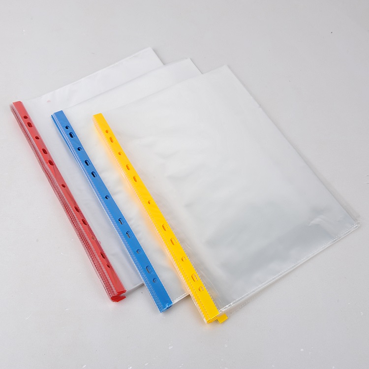 A4 paper zipper envelope bag Sheet Protectors