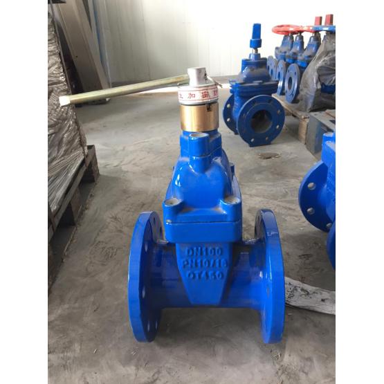 Ductile iron sluice gate valve