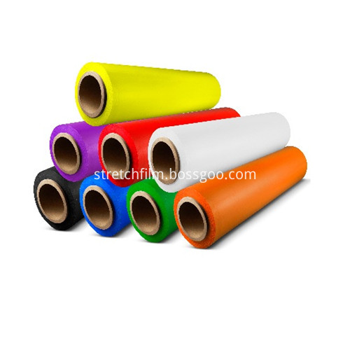 colored stretch film