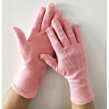 Fashional Ladies Red Cotton Gloves