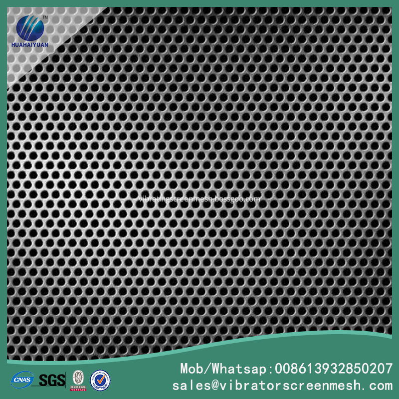 Round Hole Perforated Metal