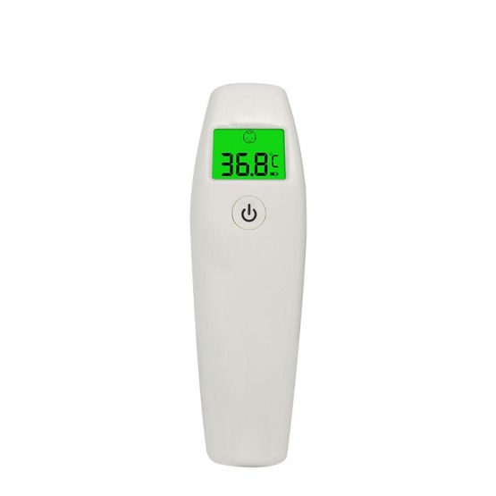 Portable touch-free infrared forehead kid thermometer